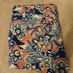 Red Camel print shorts